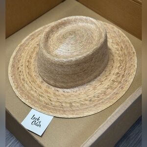 (Brand new) Lack of Color Palma Boater L/XL Straw Natural Hat ✨